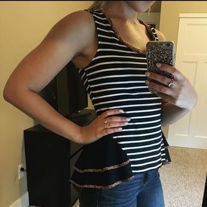 Anthropology high low tank top